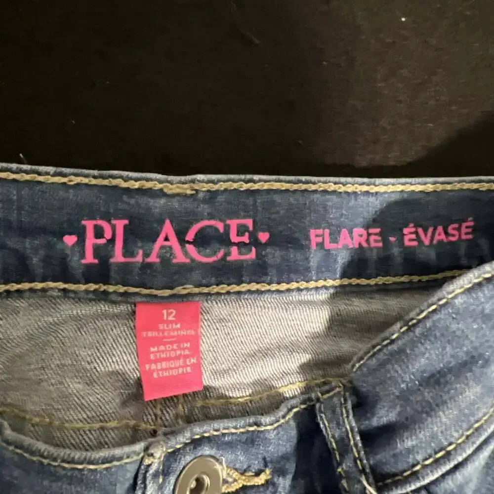 Children's Place Girls Jeans: Bootcut Size 12